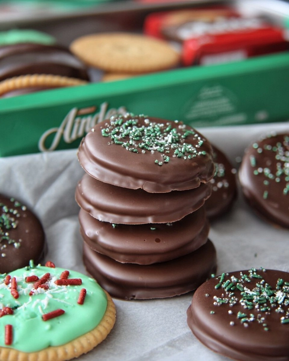 Andes Mint Ritz Cookies