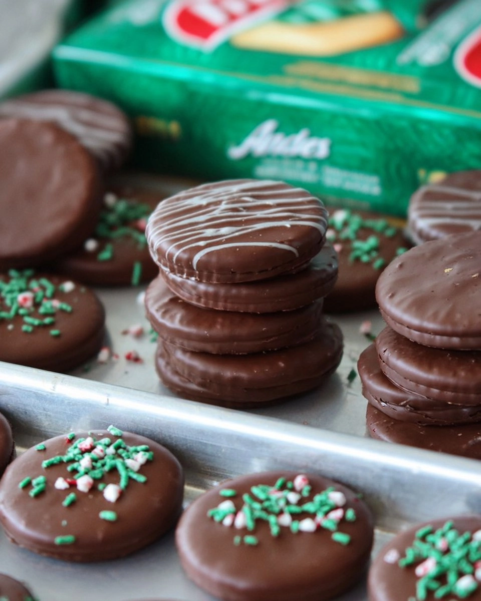 Andes Mint Ritz Cookies
