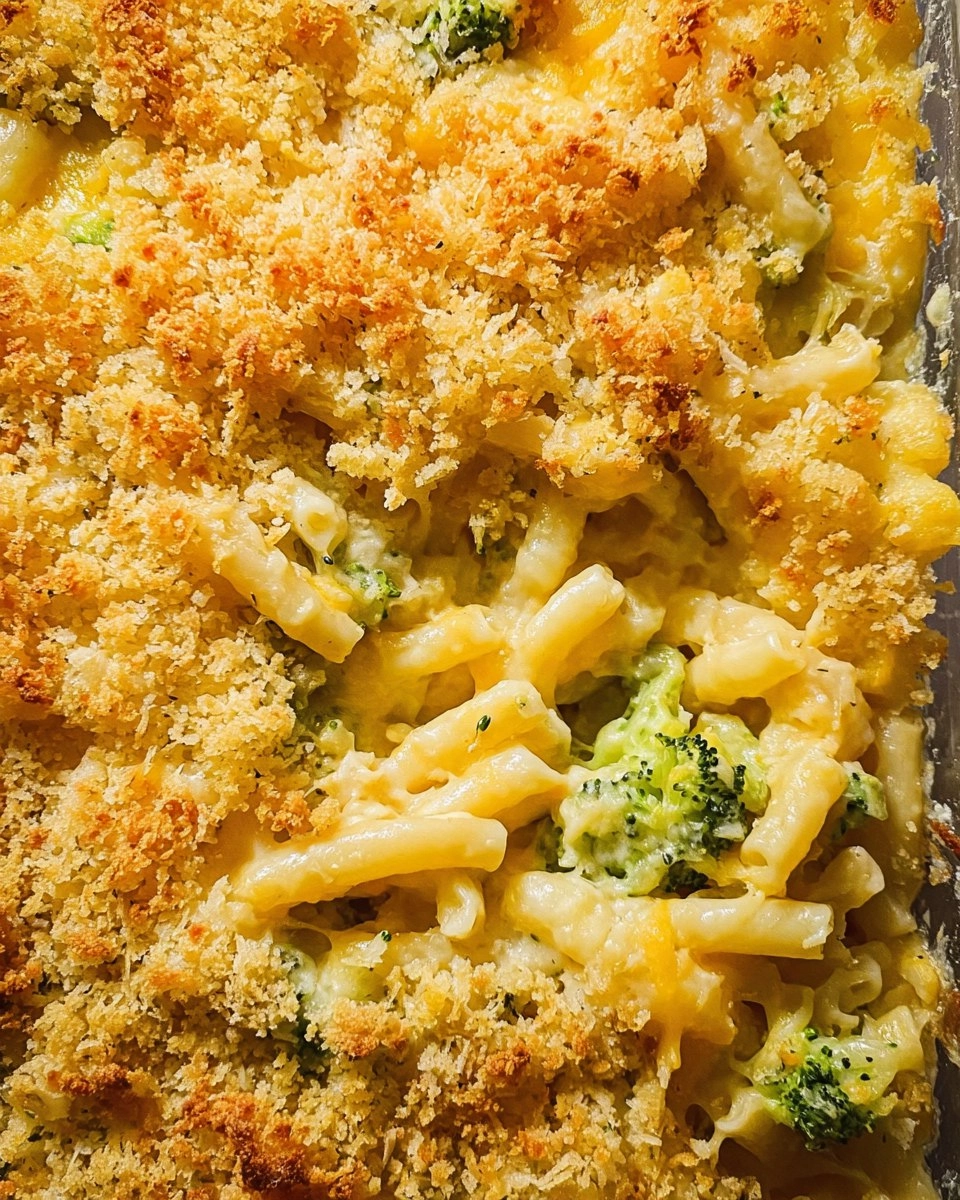 Baked Broccoli Mac and Cheese