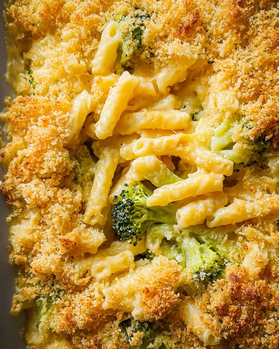Baked Broccoli Mac and Cheese