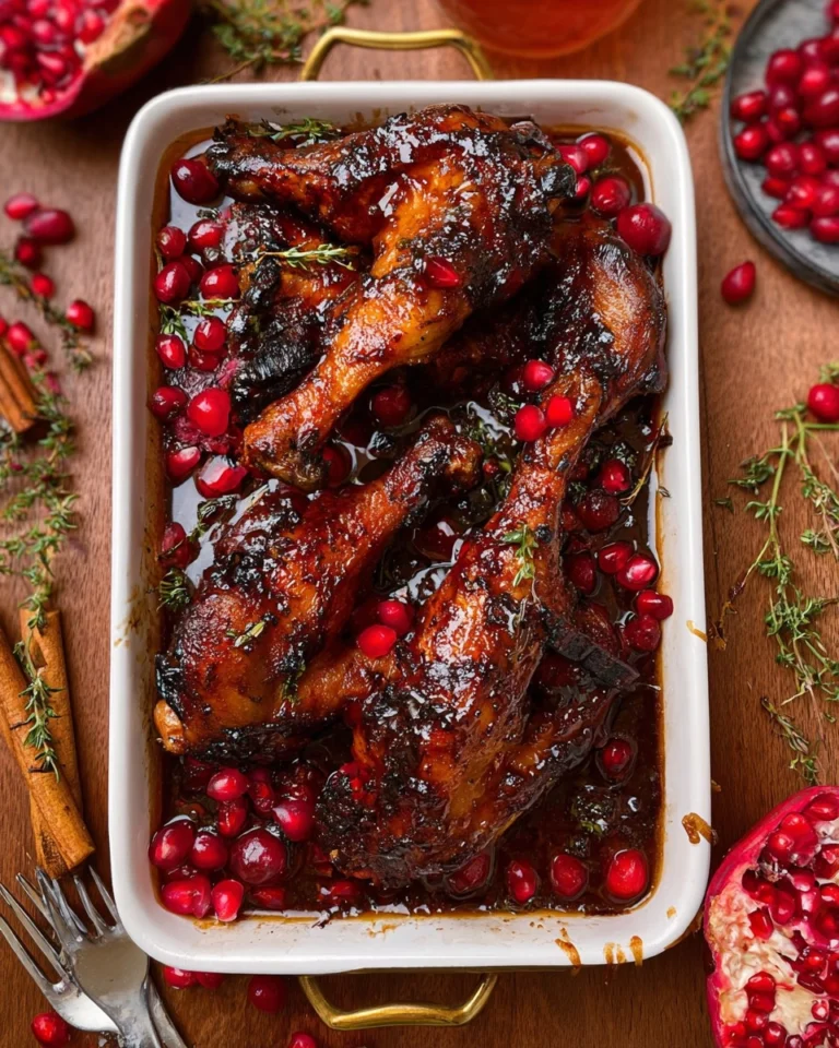 Baked-Cranberry-Pomegranate-Turkey-Wings-Recipe