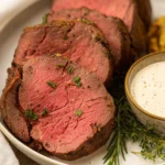 Best-Smoked-Beef-Tenderloin-with-Creamy-Horseradish-Sauce-Recipe
