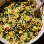 Caramelised-Brussels-Sprout-Hash-with-Leeks-and-Pancetta-Recipe
