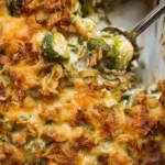 Cheesy-Brussels-Sprout-Casserole-Recipe