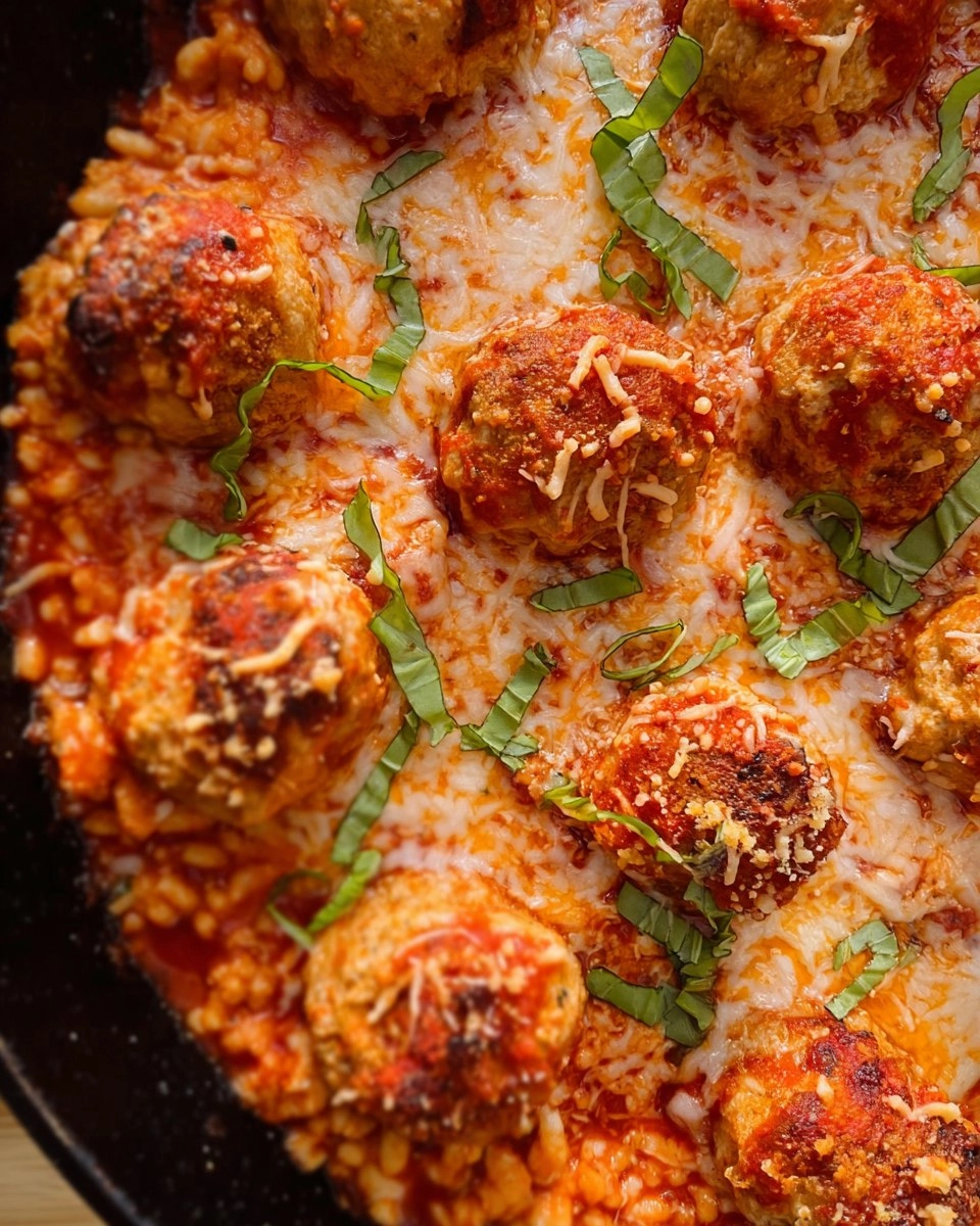 Chicken Parmesan Meatballs