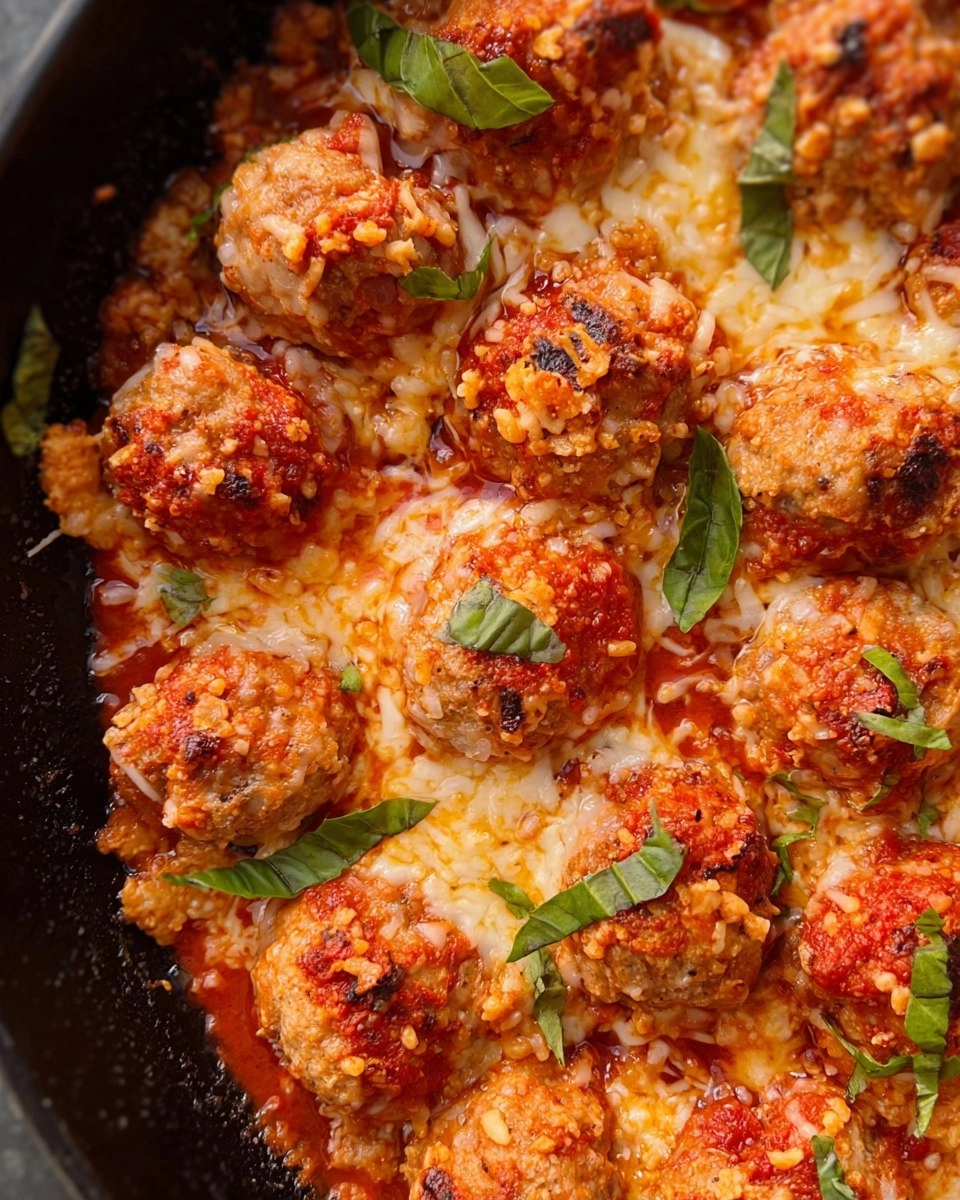 Chicken Parmesan Meatballs