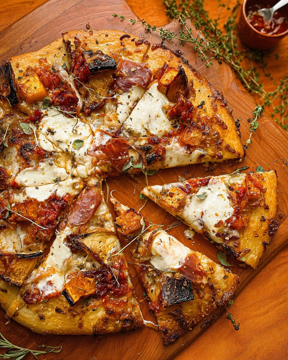 Comforting Fall Harvest Pizza with Prosciutto