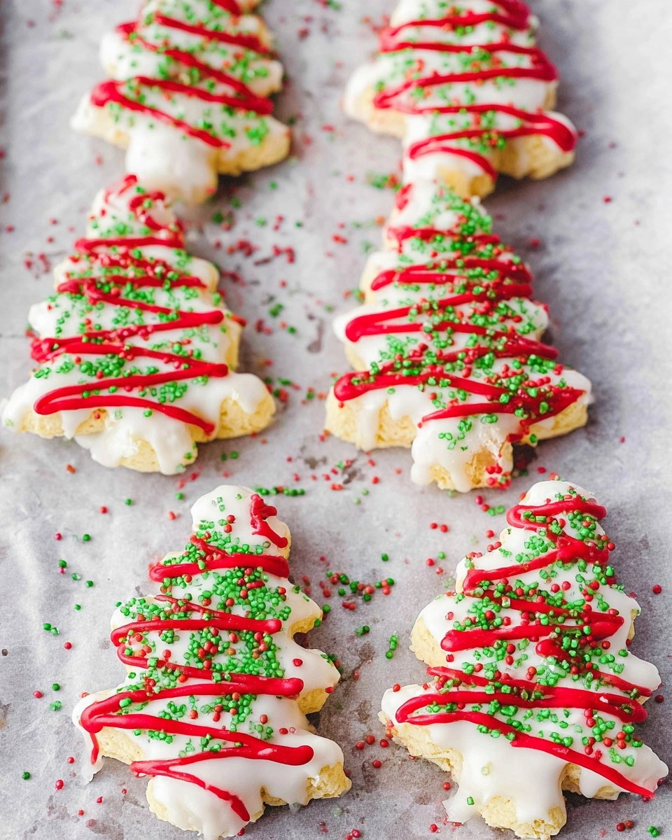 Copycat Little Debbie Christmas Tree Cakes