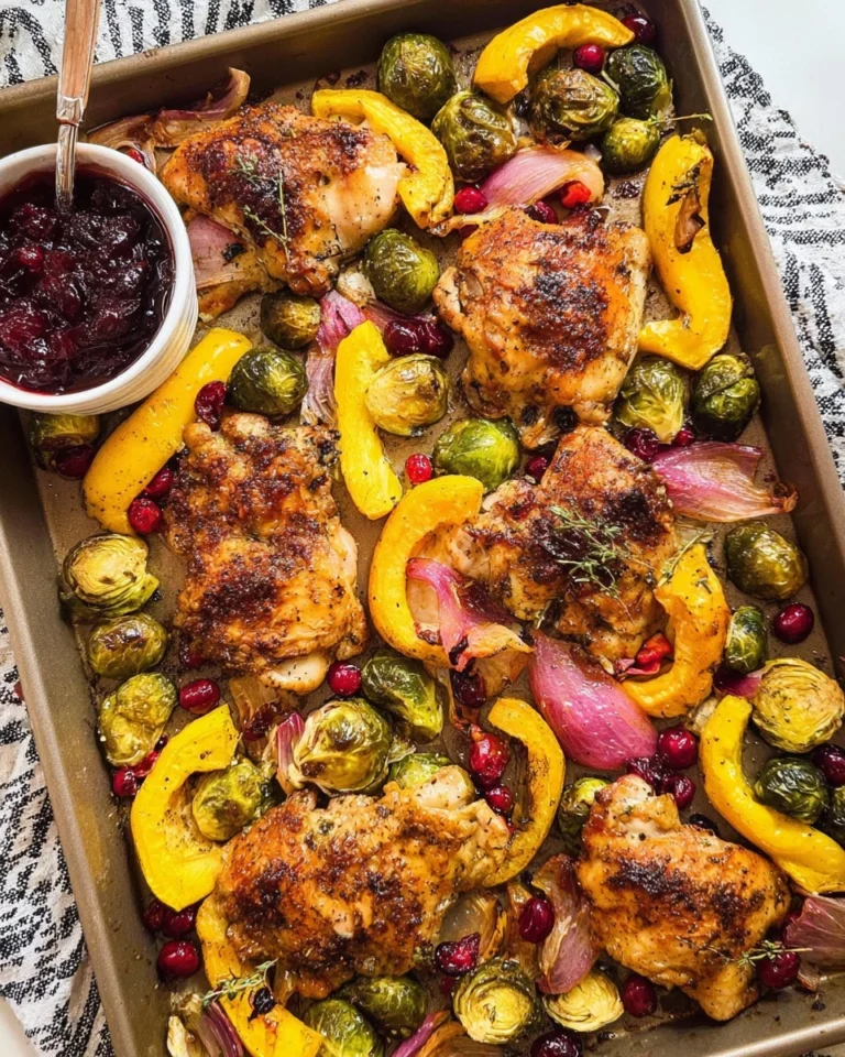 Cranberry-Balsamic-Chicken-Sheet-Pan-Meal-with-Veggies-Recipe