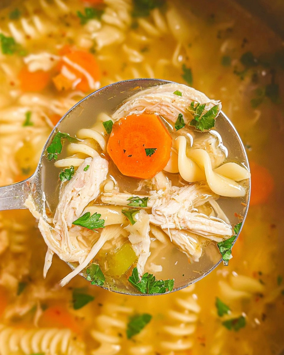 Crockpot Chicken Noodle Soup