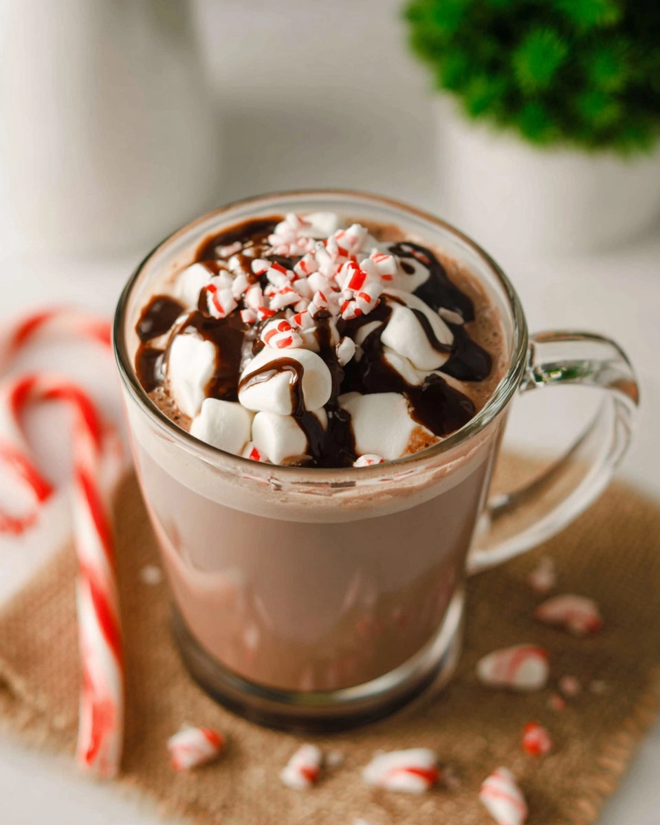 Crockpot Peppermint Hot Chocolate
