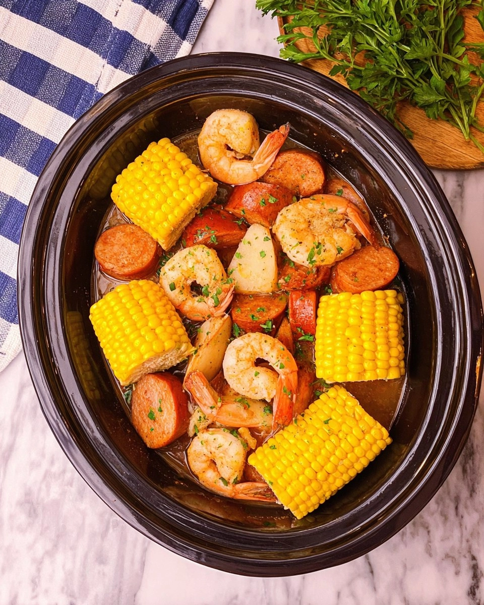 Crockpot Shrimp Boil