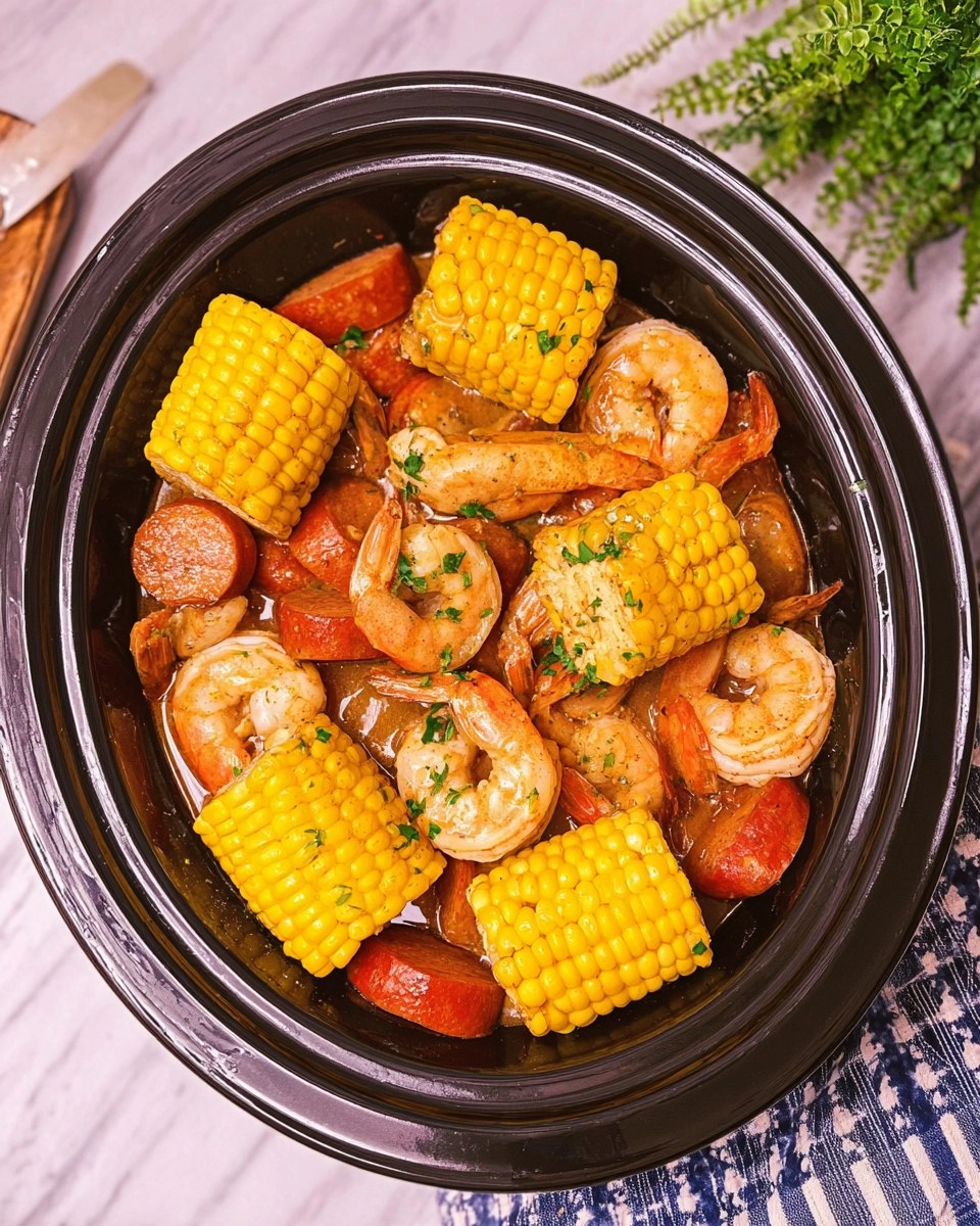 Crockpot Shrimp Boil
