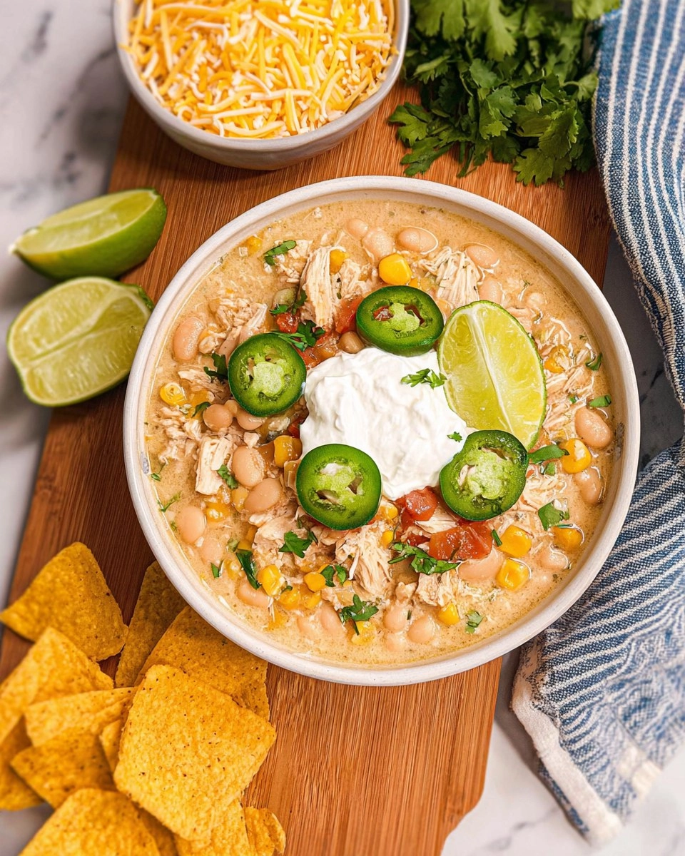 Crockpot White Chicken Chili