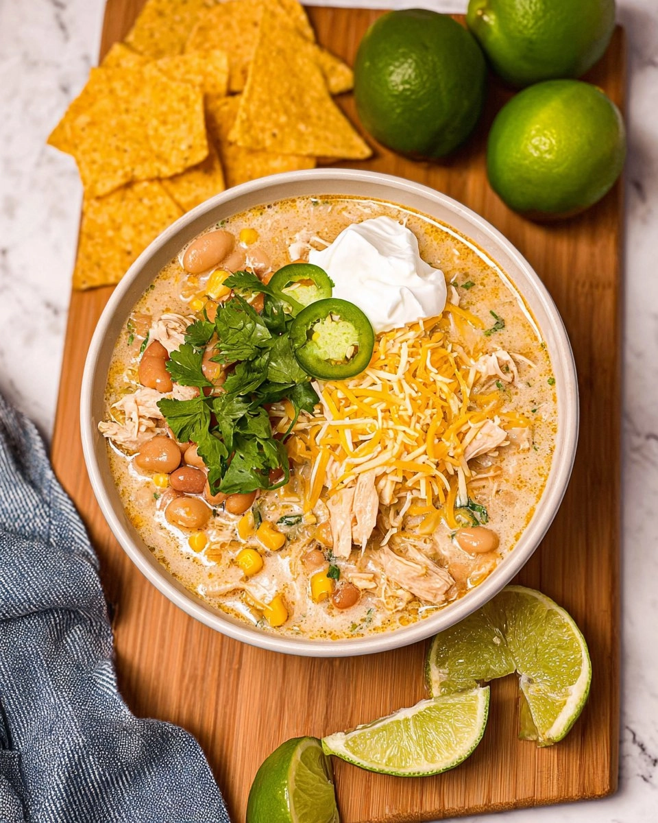 Crockpot White Chicken Chili