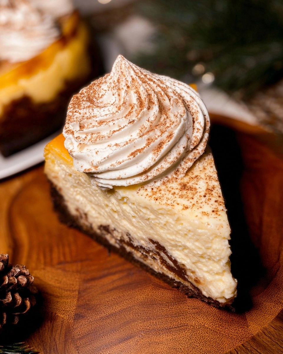 Eggnog Cheesecake
