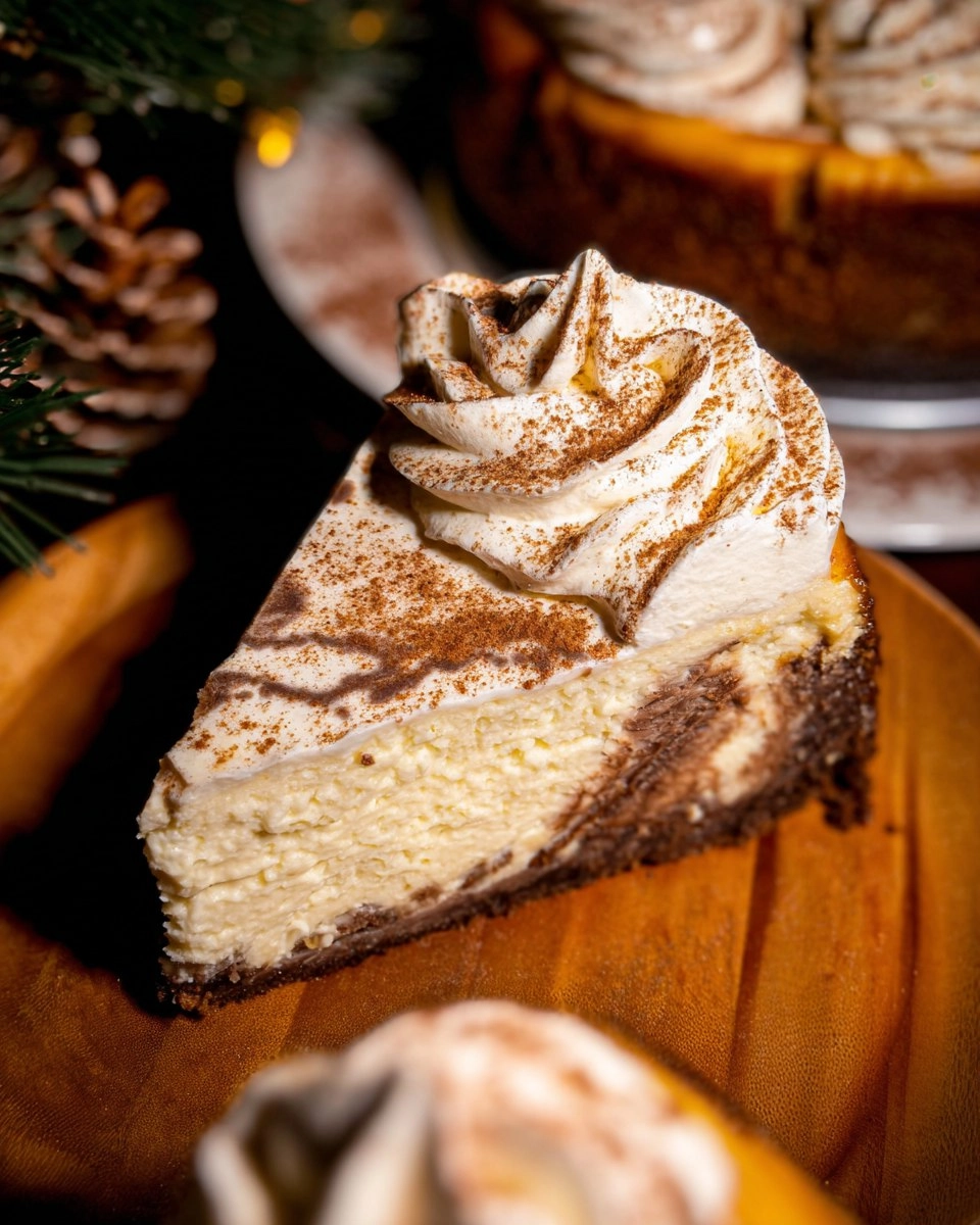 Eggnog Cheesecake