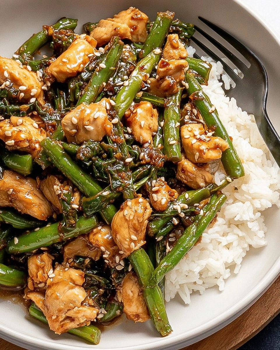 Green Bean Chicken Stir Fry