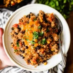 Ground-Turkey-Quinoa-Skillet-Recipe