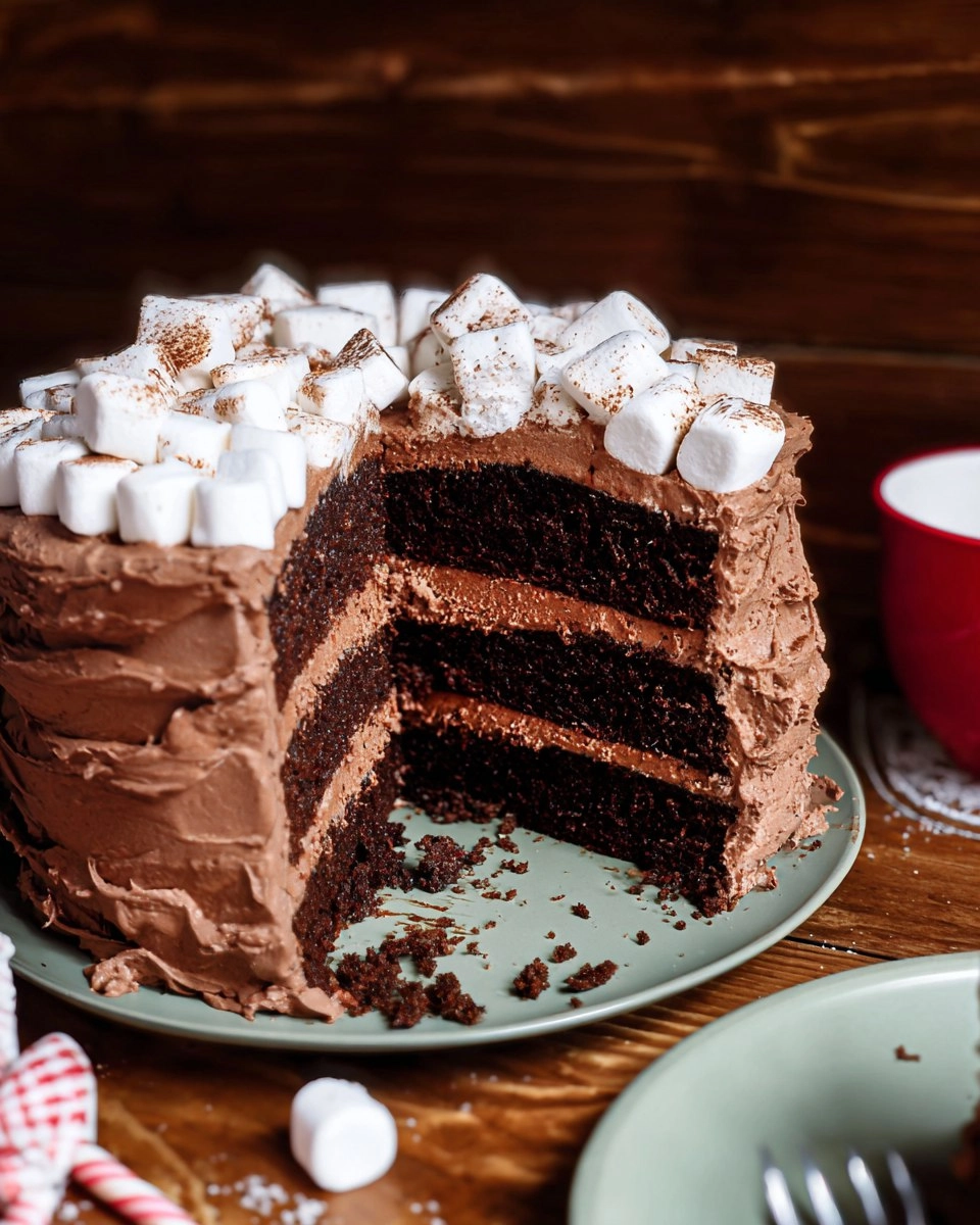 Hot Cocoa Cake