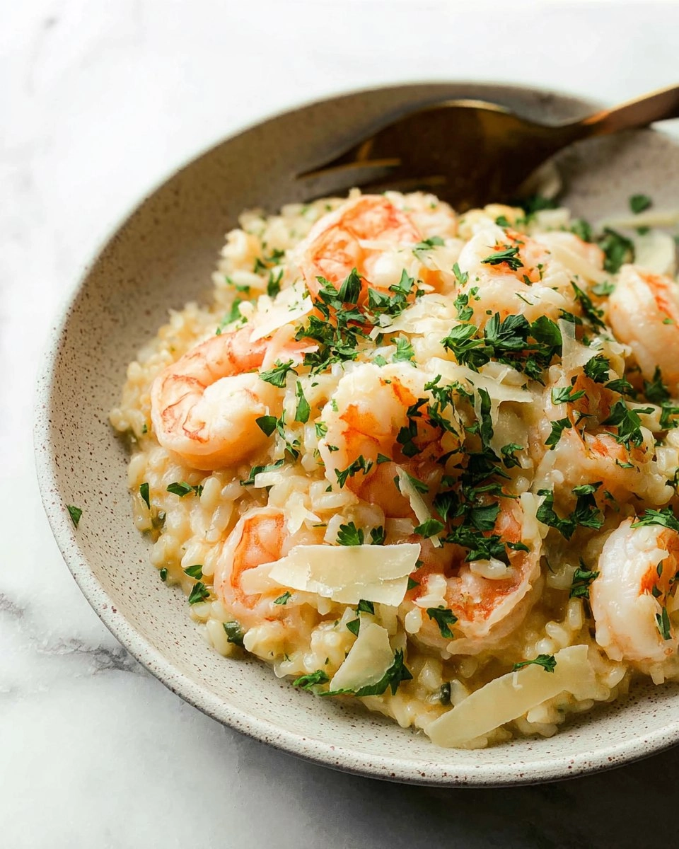 Lemon Garlic Shrimp Risotto 117 Lemon Garlic Shrimp Risotto