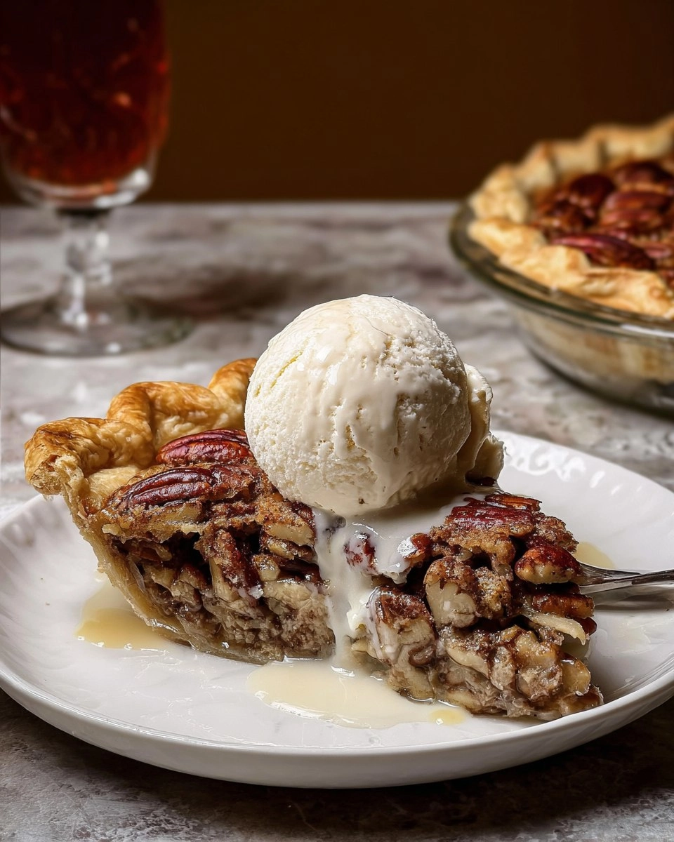 Maple Bourbon Pecan Pie