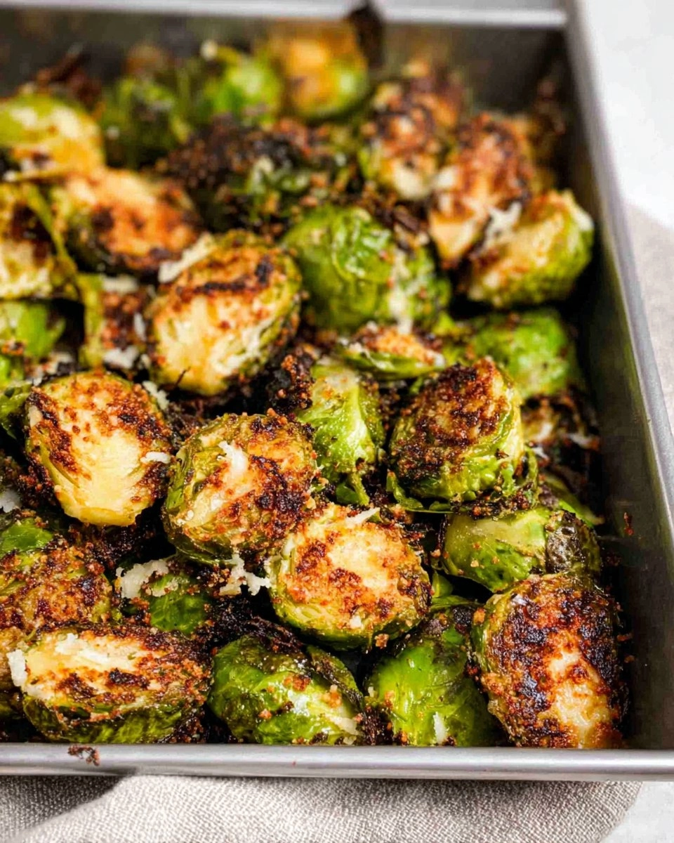 Parmesan Roasted Brussels Sprouts