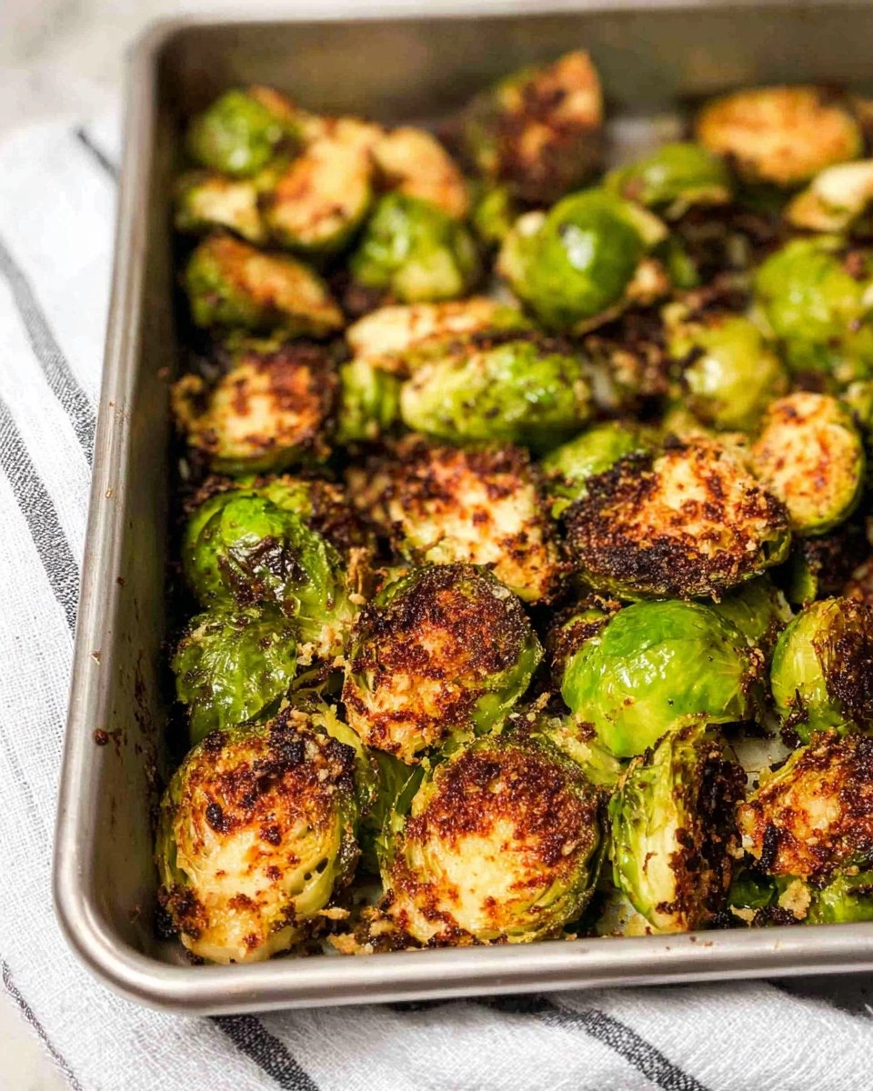 Parmesan Roasted Brussels Sprouts