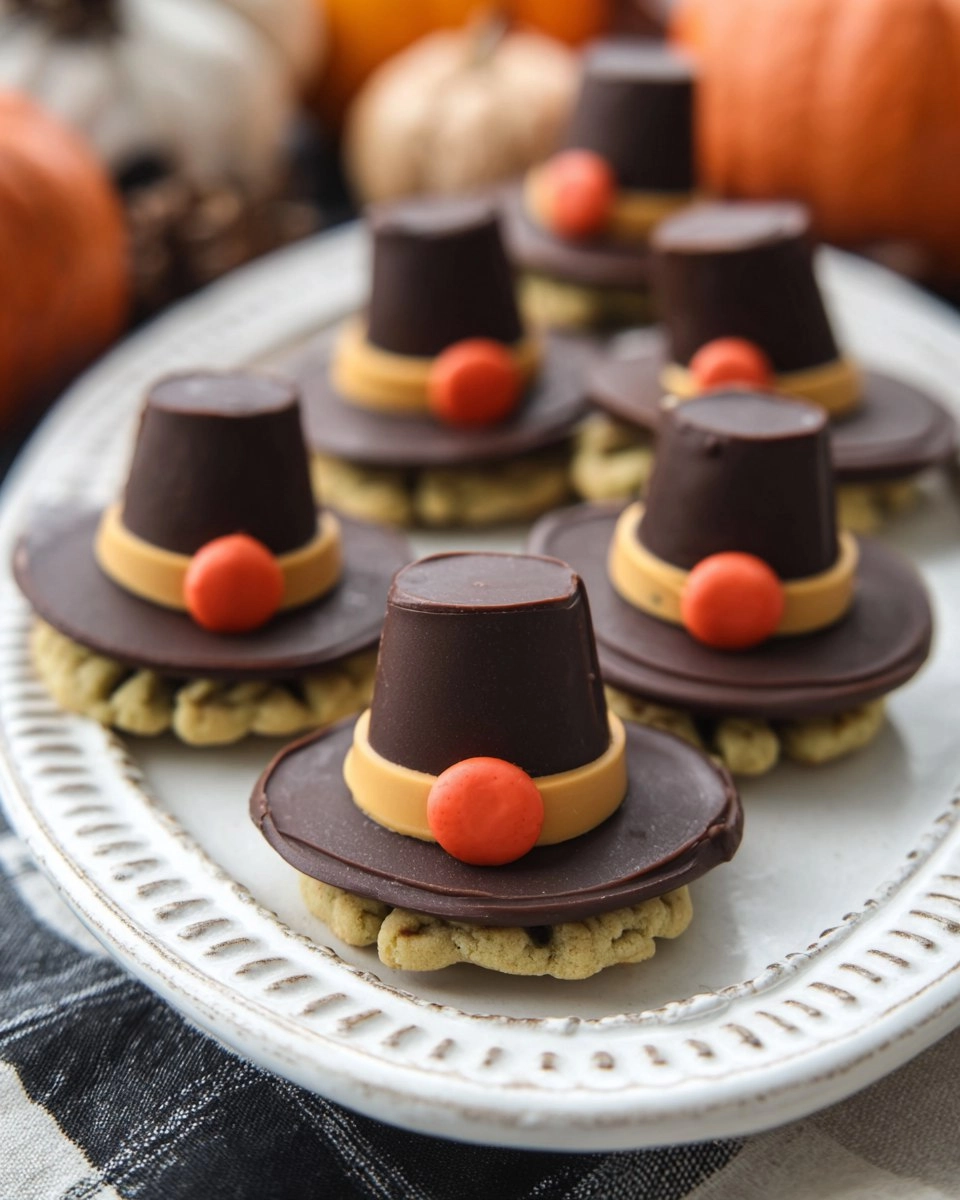 Pilgrim Hat Cookies