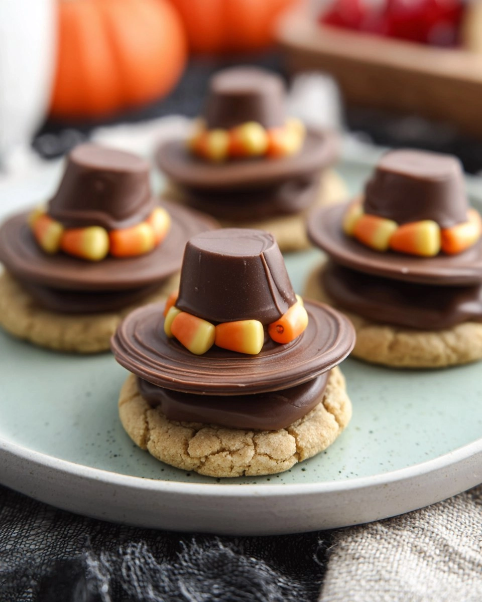 Pilgrim Hat Cookies