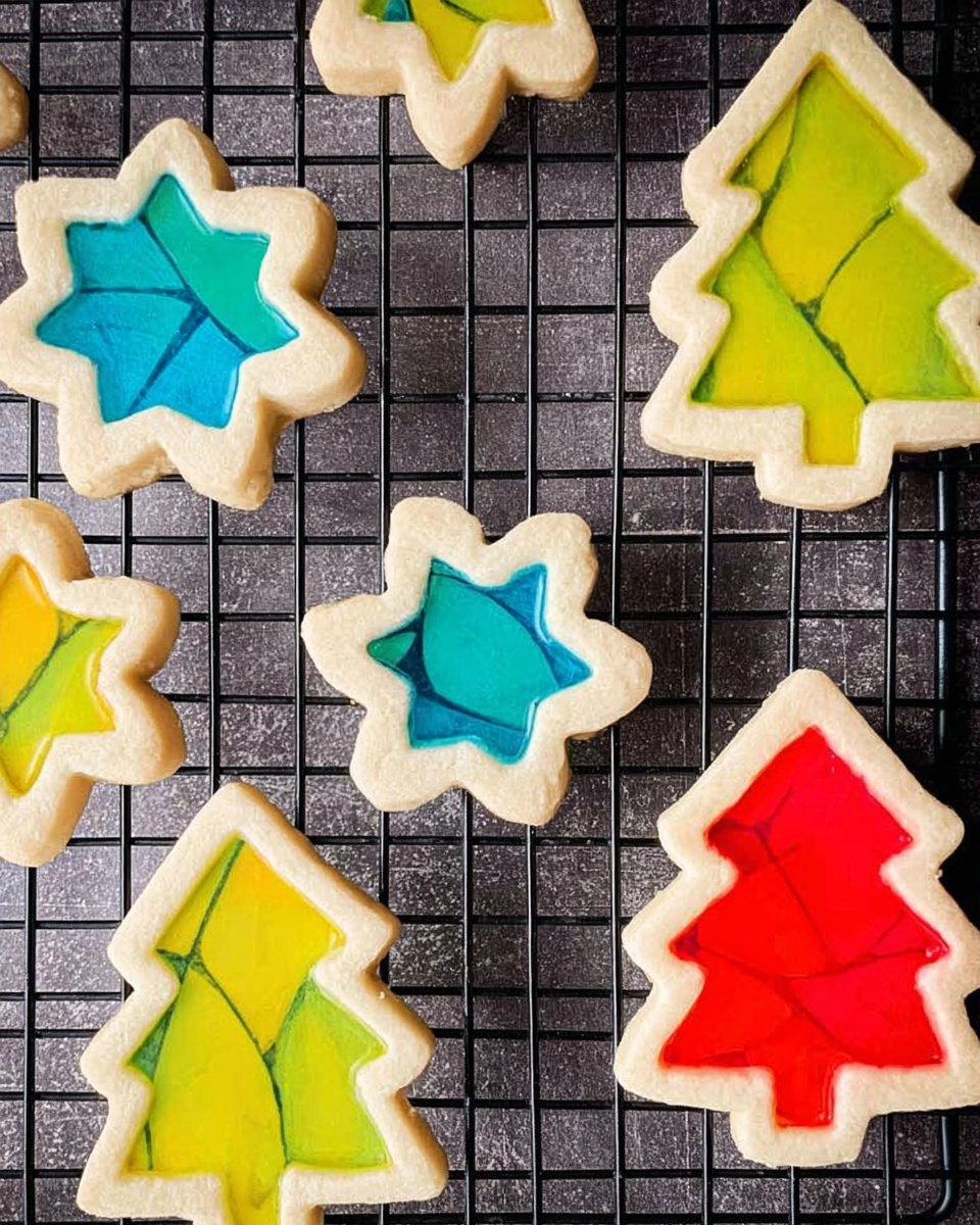 Stained Glass Cookies 81 Stained Glass Cookies