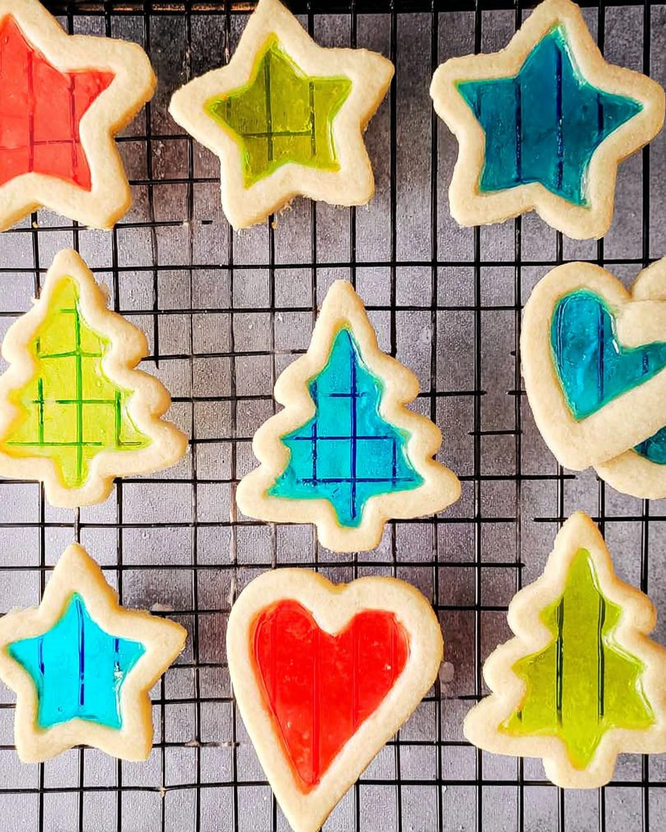 Stained Glass Cookies 82 Stained Glass Cookies