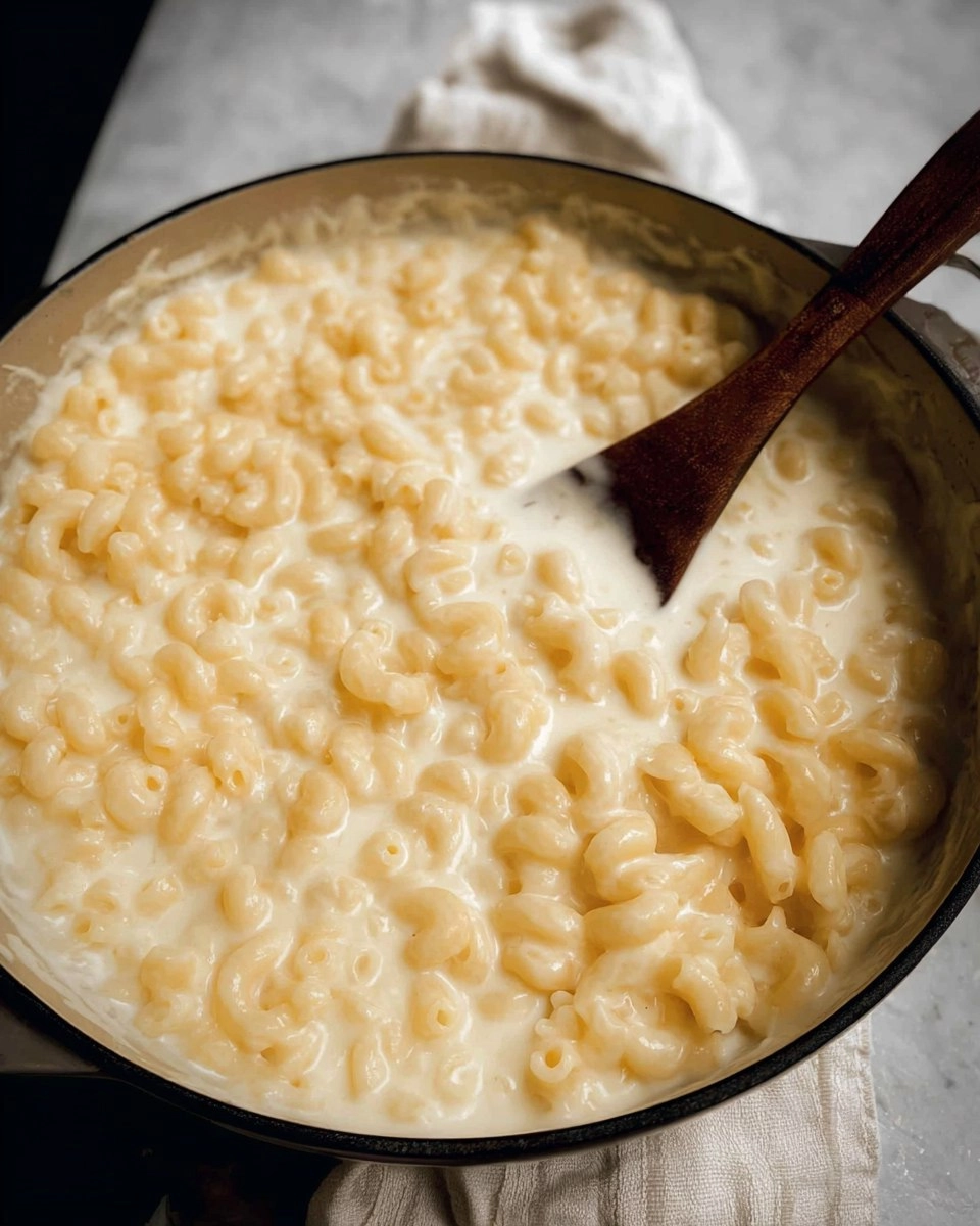 Stovetop Mac and Cheese with White Cheddar