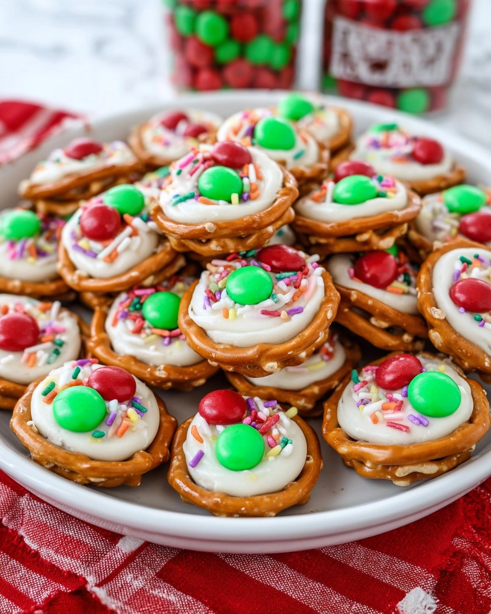 Sugar Cookie Pretzel Bites