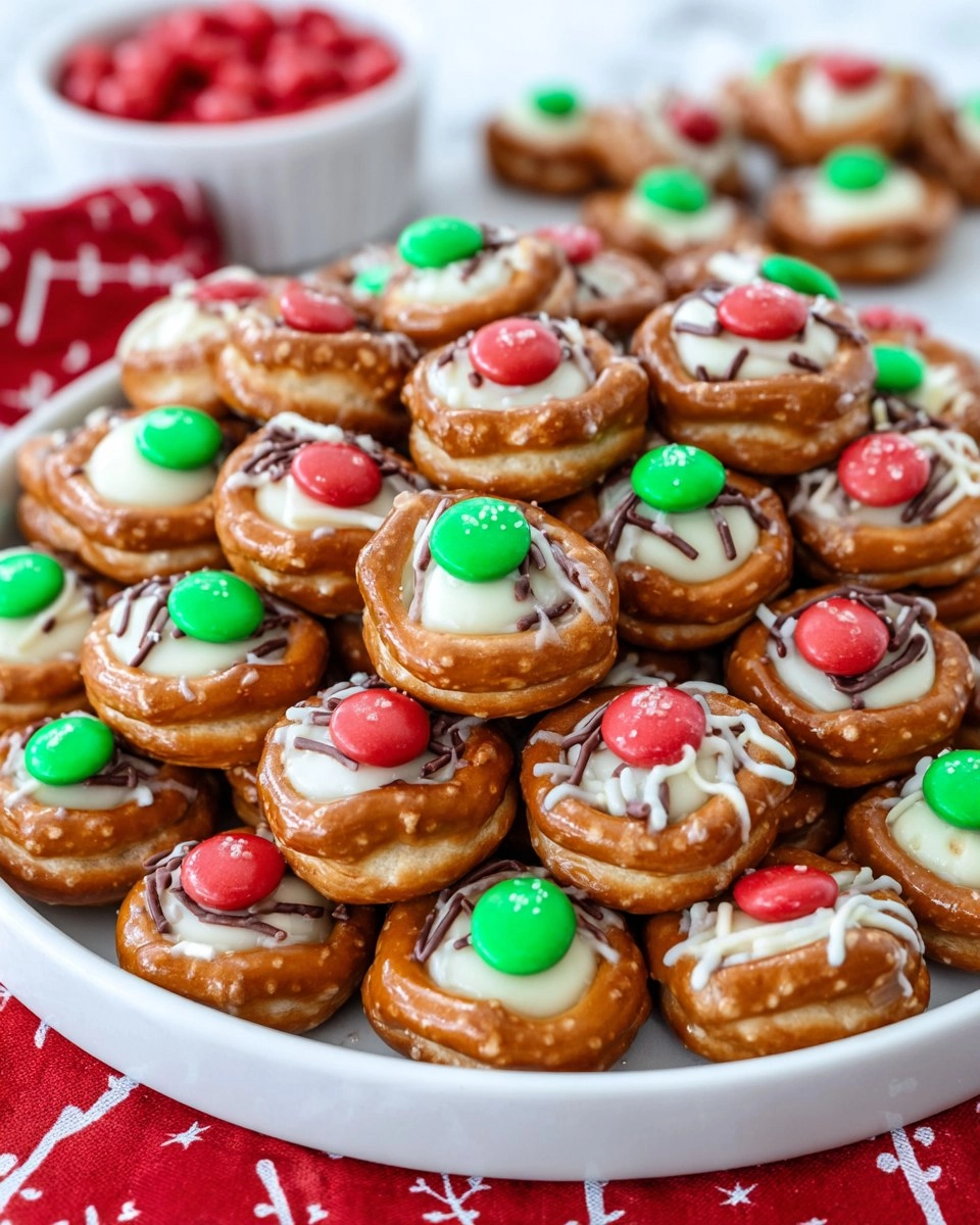 Sugar Cookie Pretzel Bites