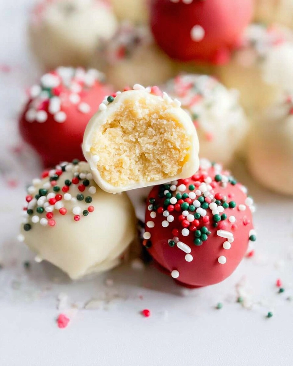 Sugar Cookie Truffles