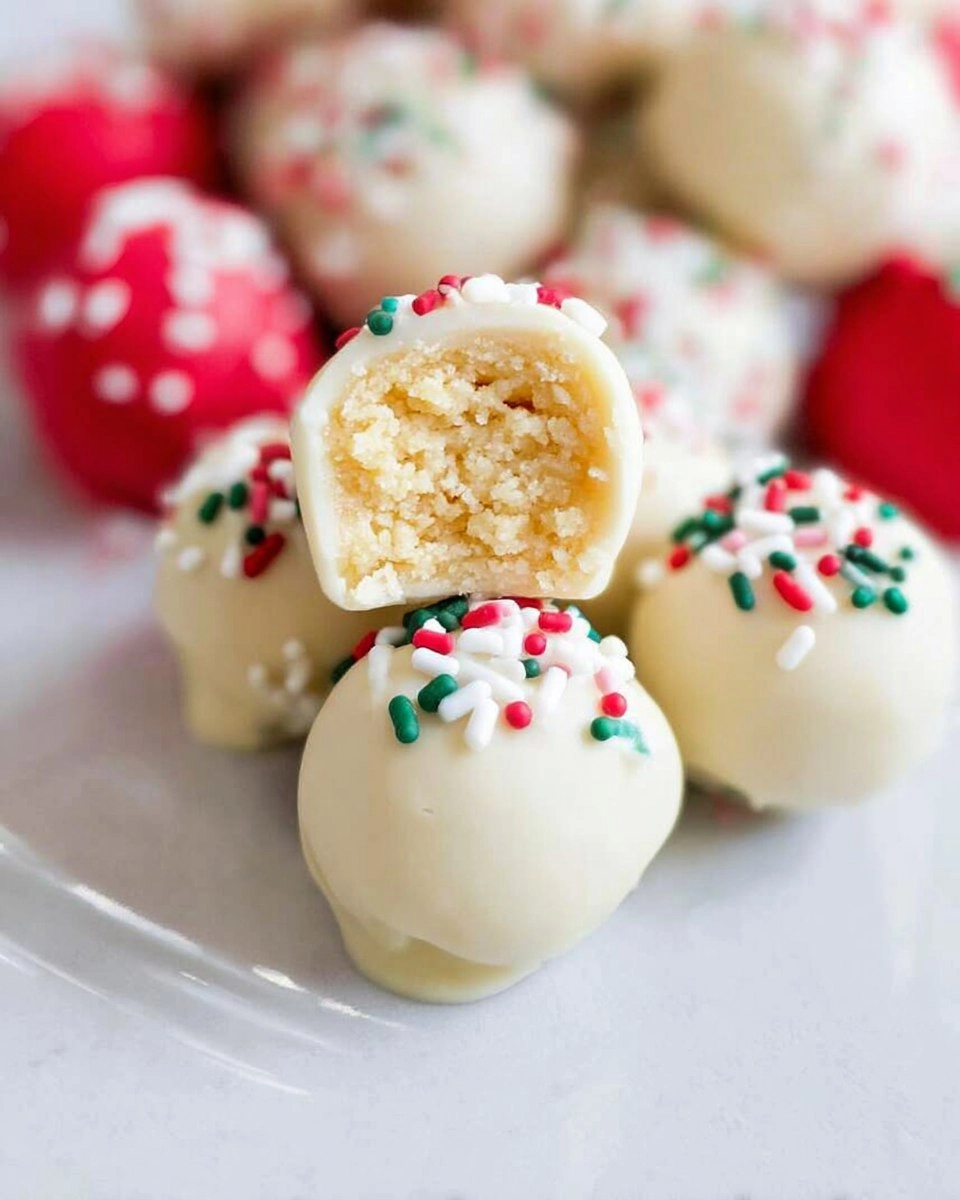 Sugar Cookie Truffles