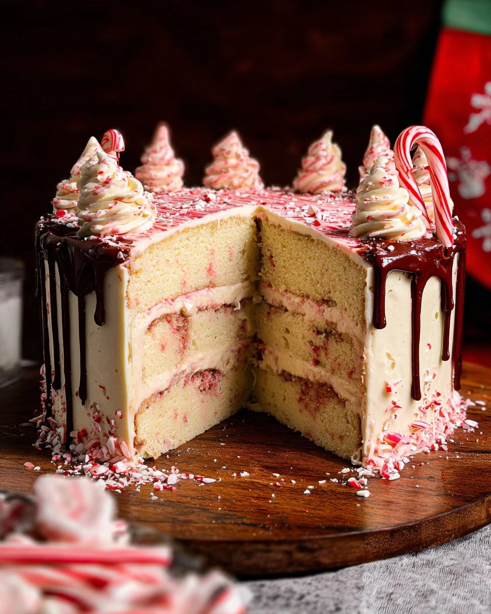 White Chocolate Peppermint Cake 141 White Chocolate Peppermint Cake