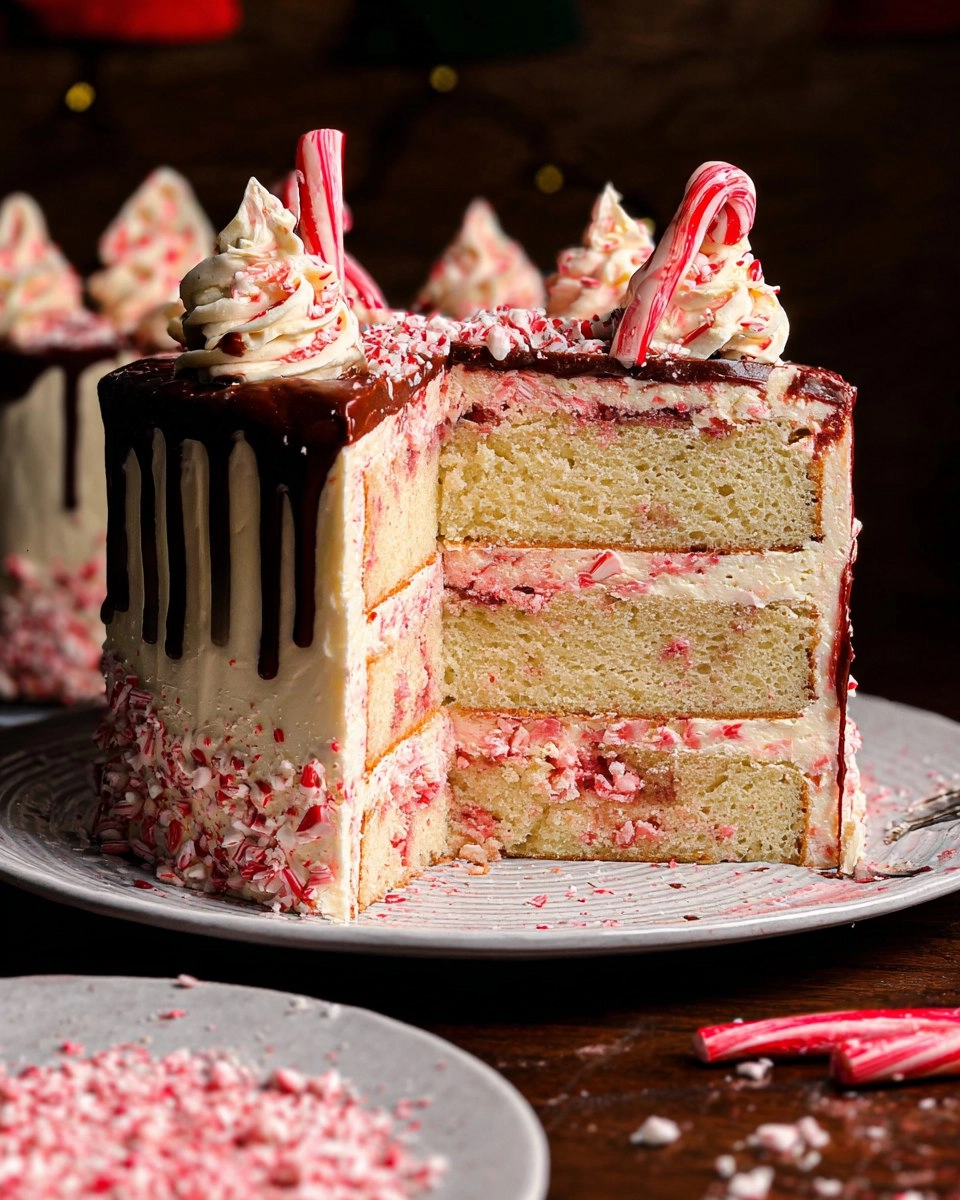 White Chocolate Peppermint Cake 142 White Chocolate Peppermint Cake