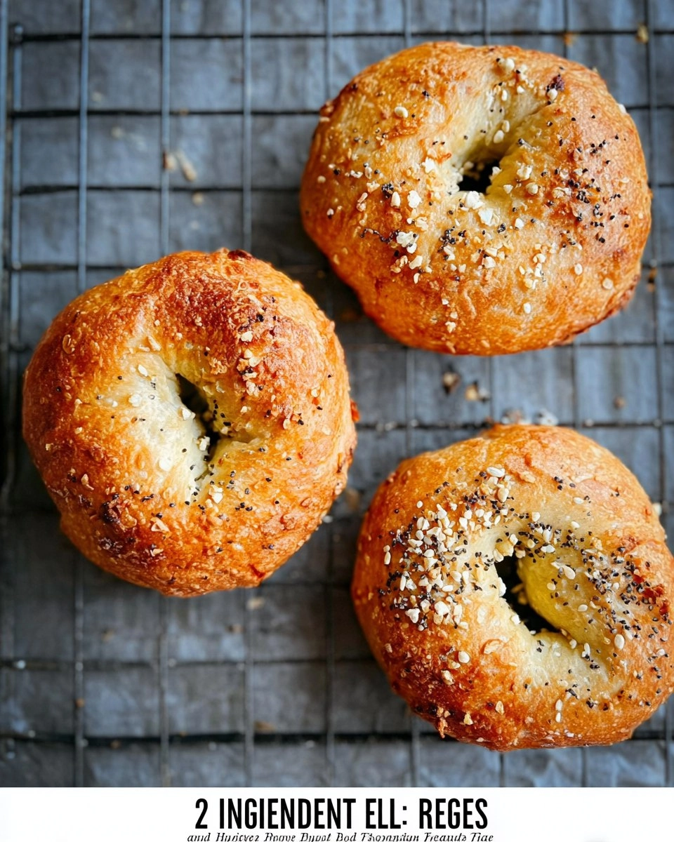 2 Ingredient Bagels