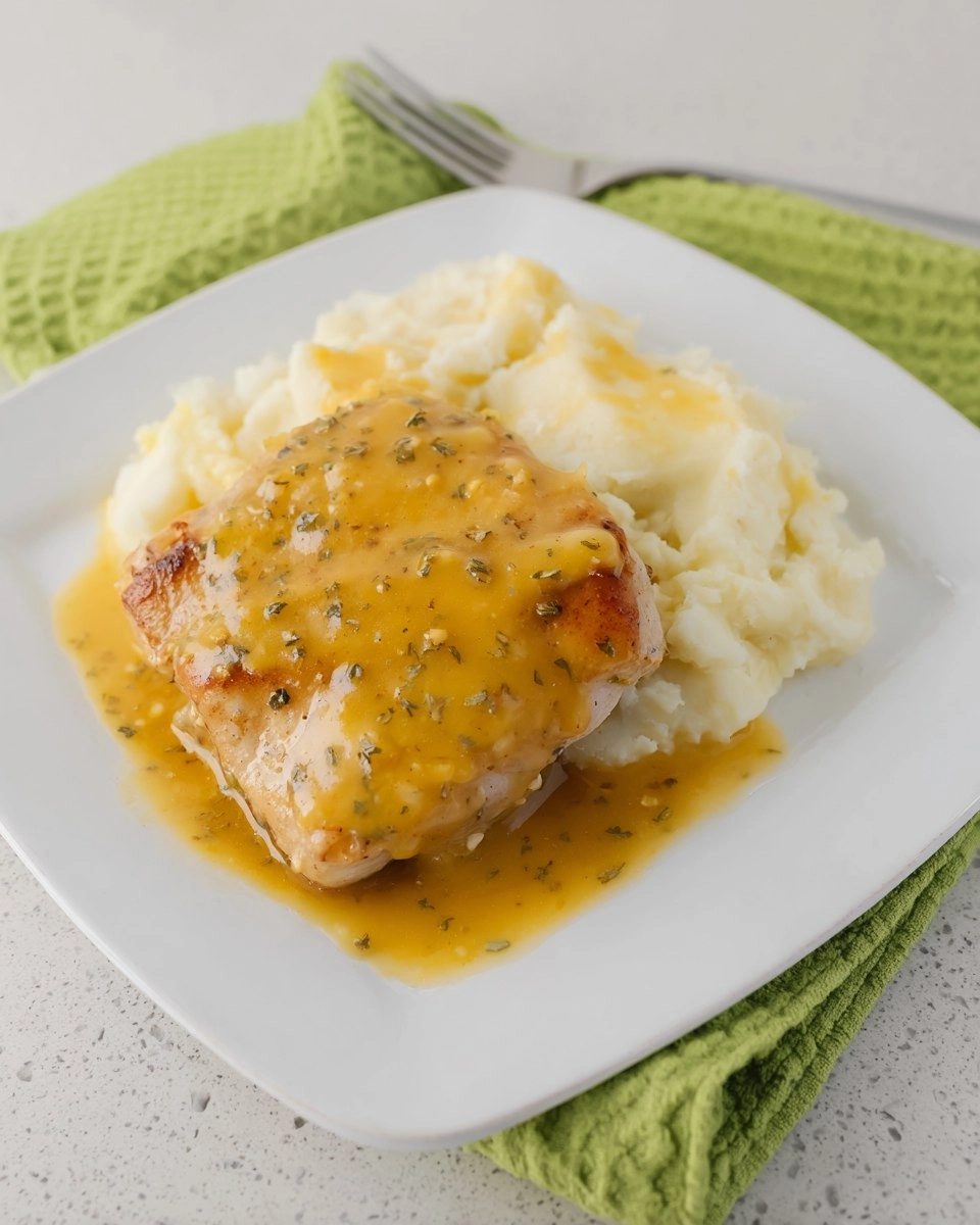 4-Ingredient Crockpot Ranch Pork Chops