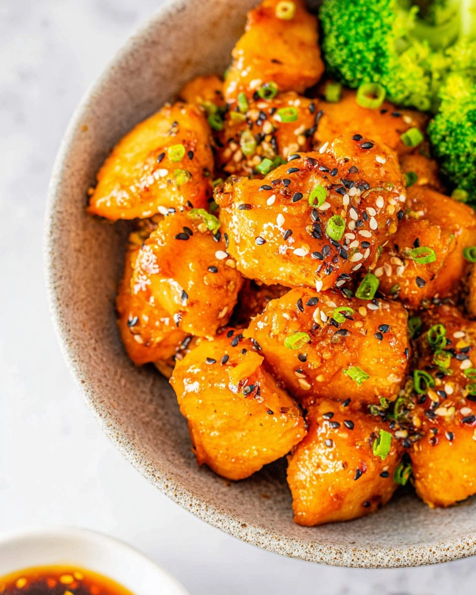 Air Fryer Honey Garlic Salmon Bites 97 Air Fryer Honey Garlic Salmon Bites