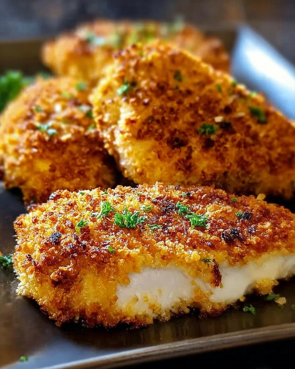 Air Fryer Parmesan Crusted Chicken