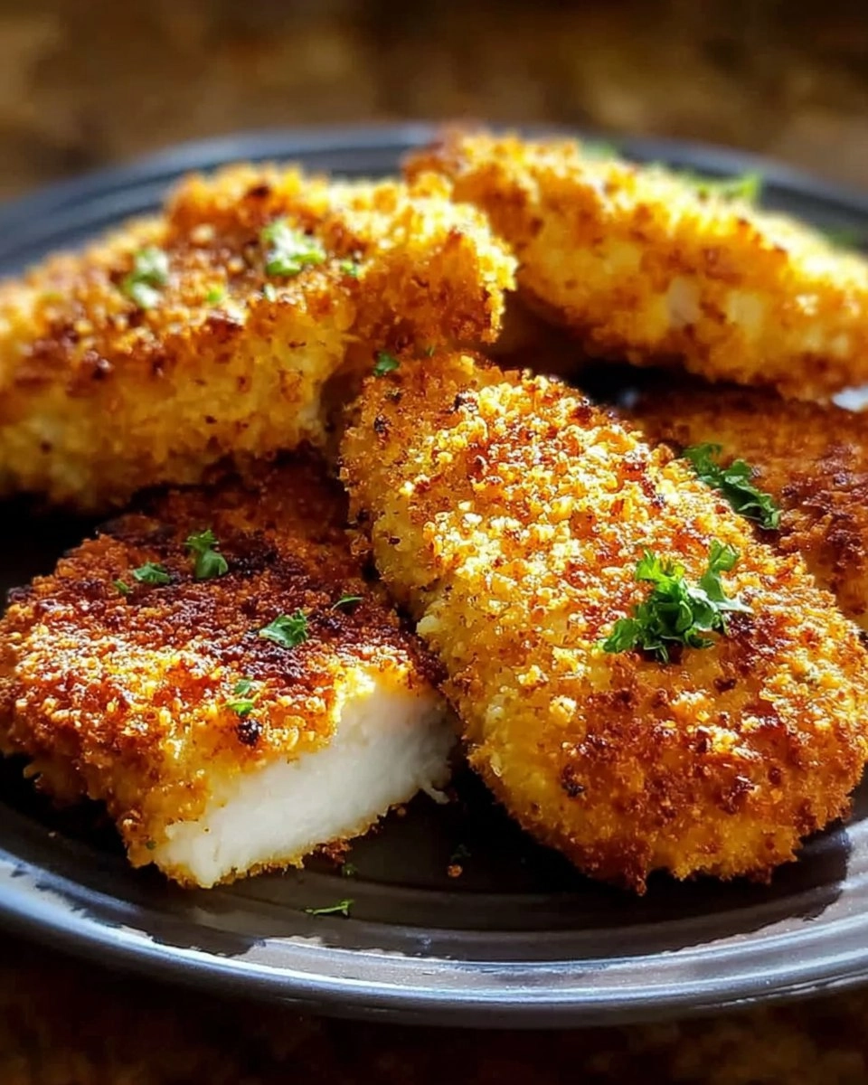 Air Fryer Parmesan Crusted Chicken