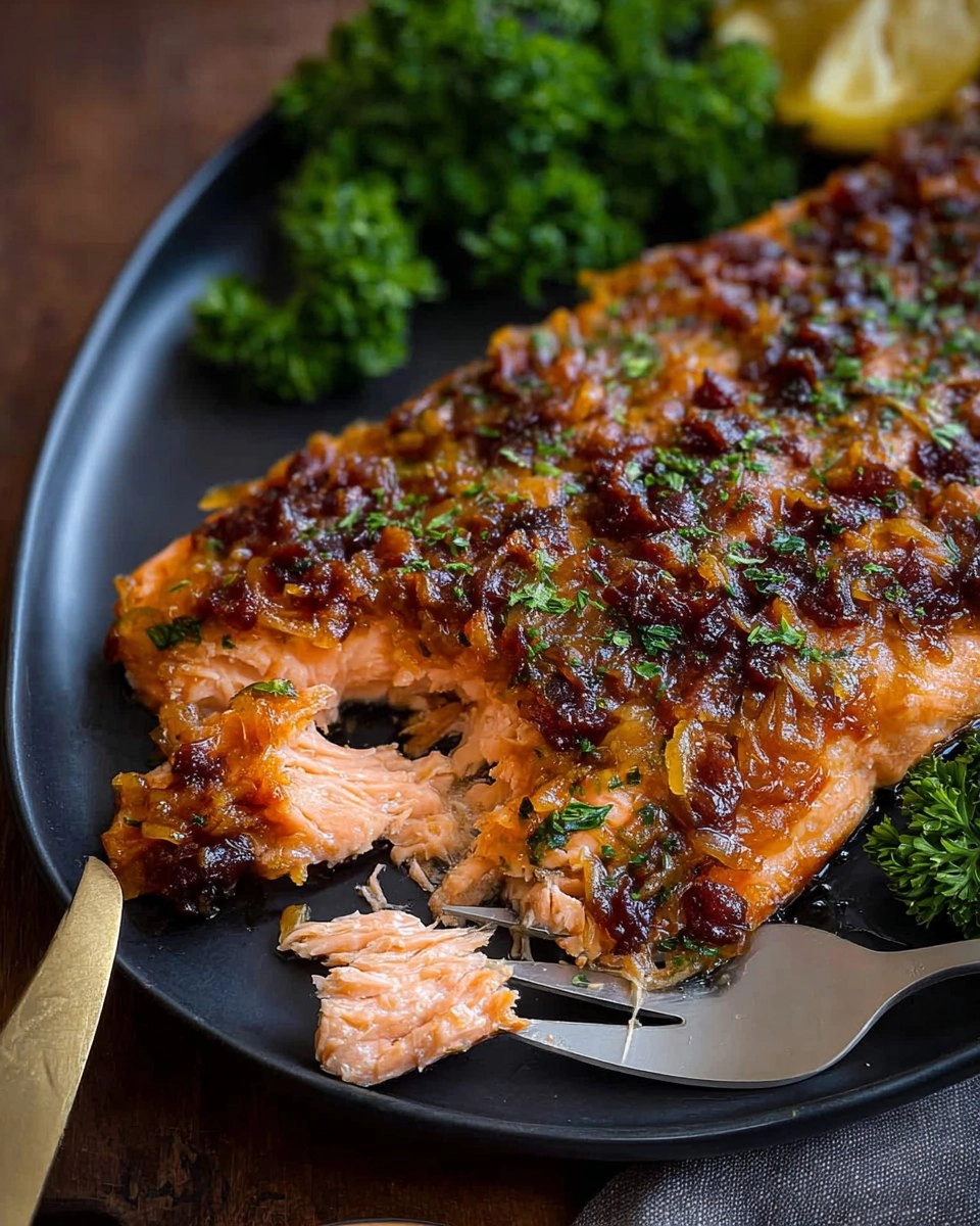 Bacon Jam Salmon