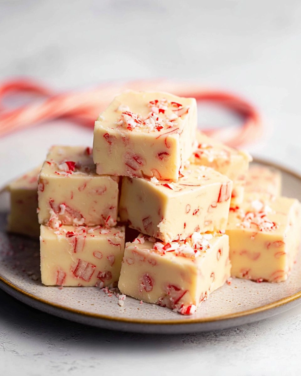 Candy Cane Fudge