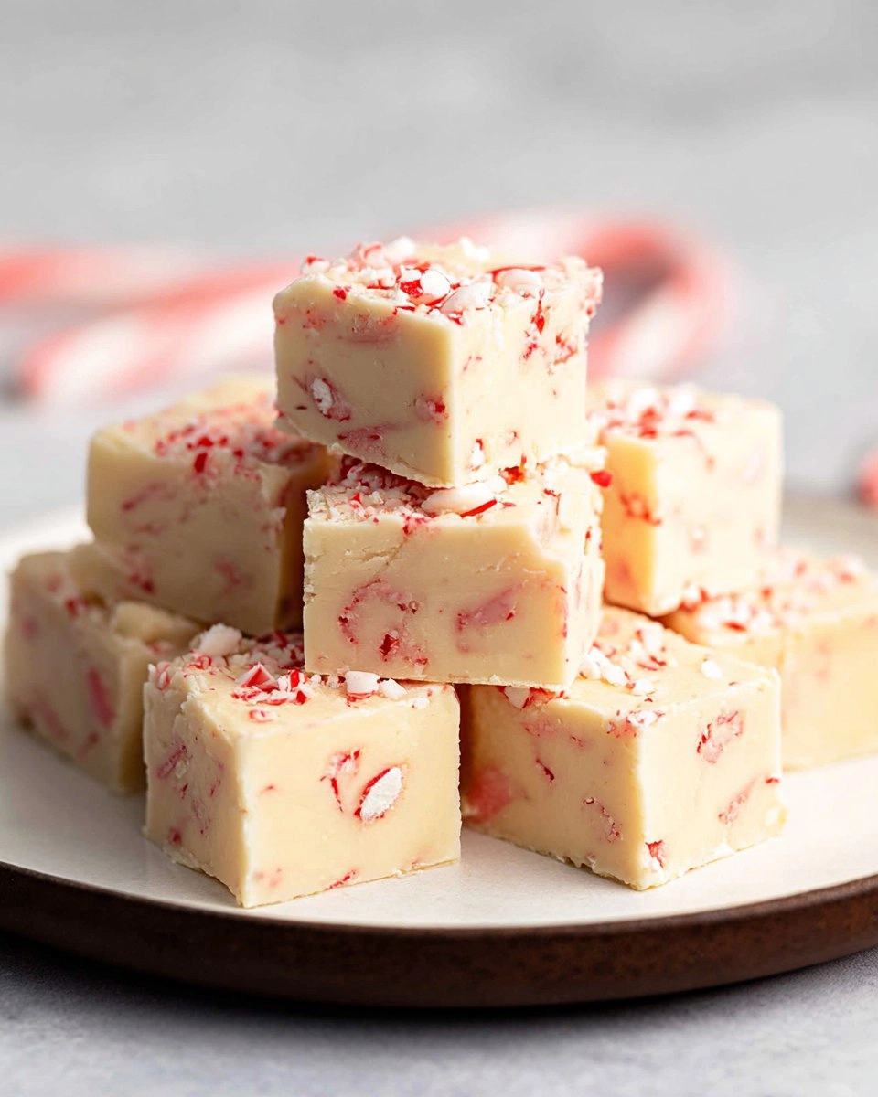 Candy Cane Fudge