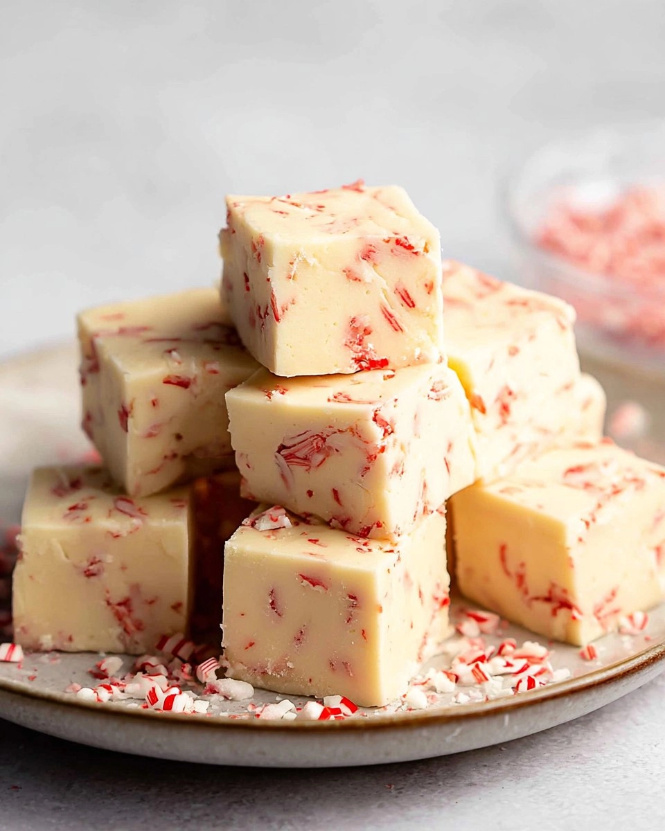 Candy Cane Fudge