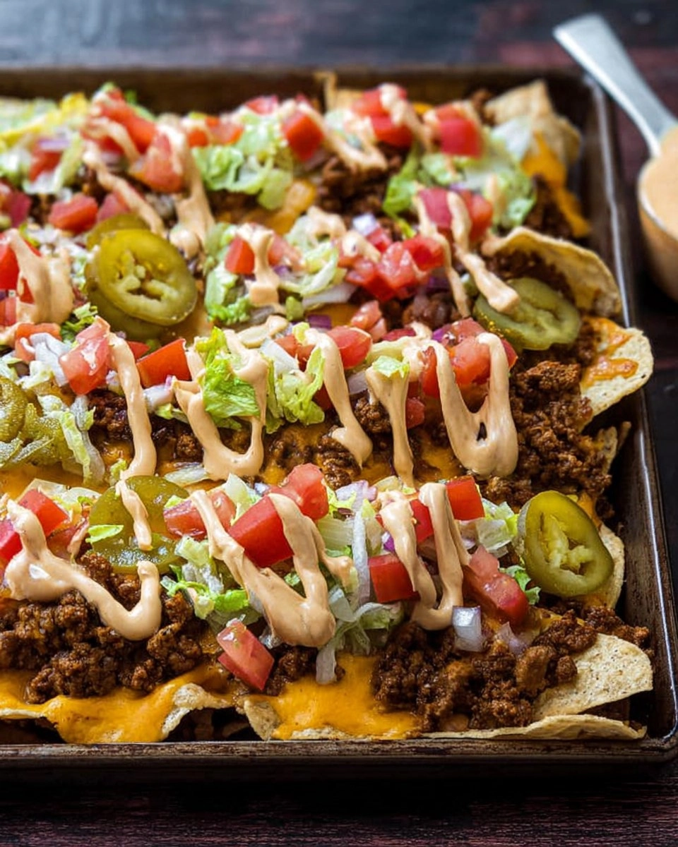 Cheeseburger Nachos