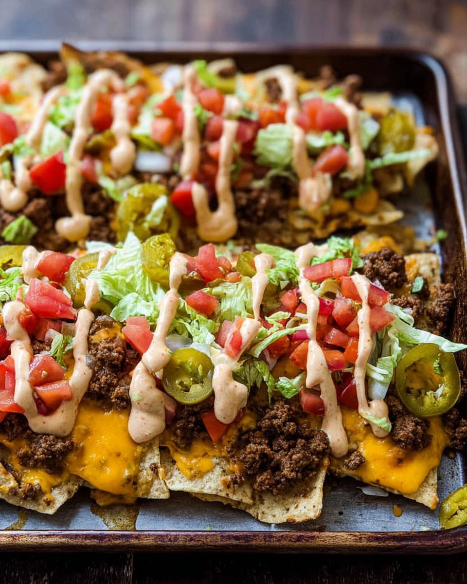 Cheeseburger Nachos